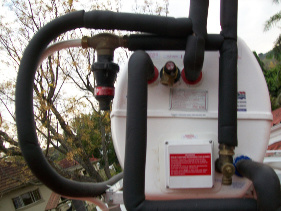 solar geyser piping