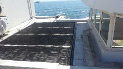 solar pool heating panels